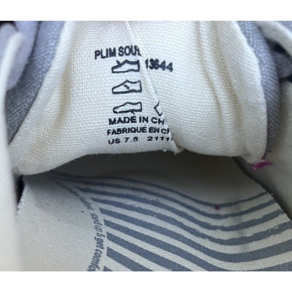 Taos Plim Soul Women's 7.5 Gray Canvas Lace-Up Sneakers - Picture 13 of 13